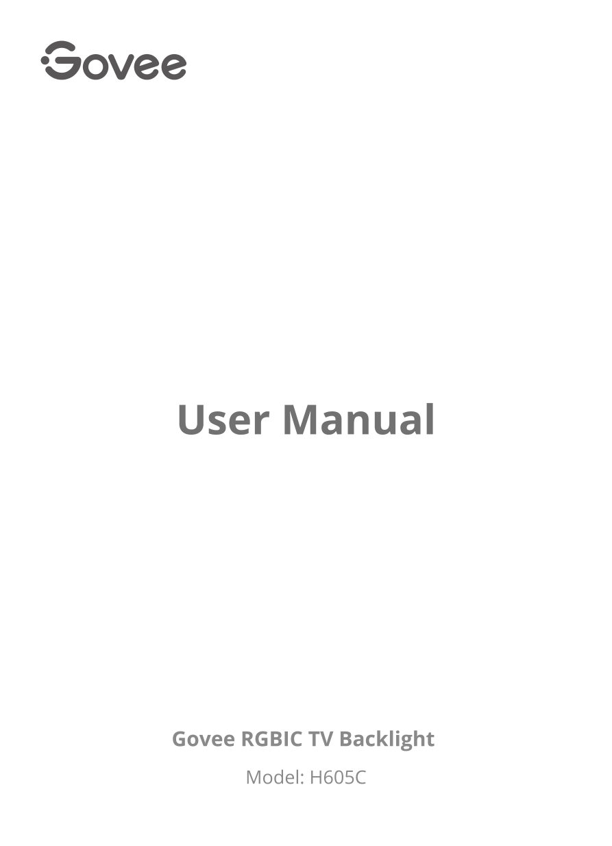 Подсветка для телевизора Govee TV Backlight T2 H605C