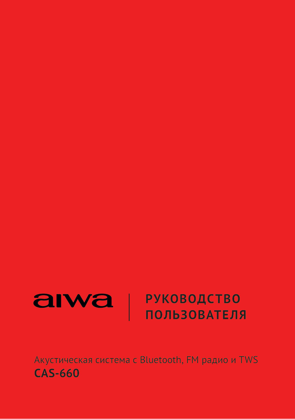 Портативная аудиосистема AIWA CAS-660
