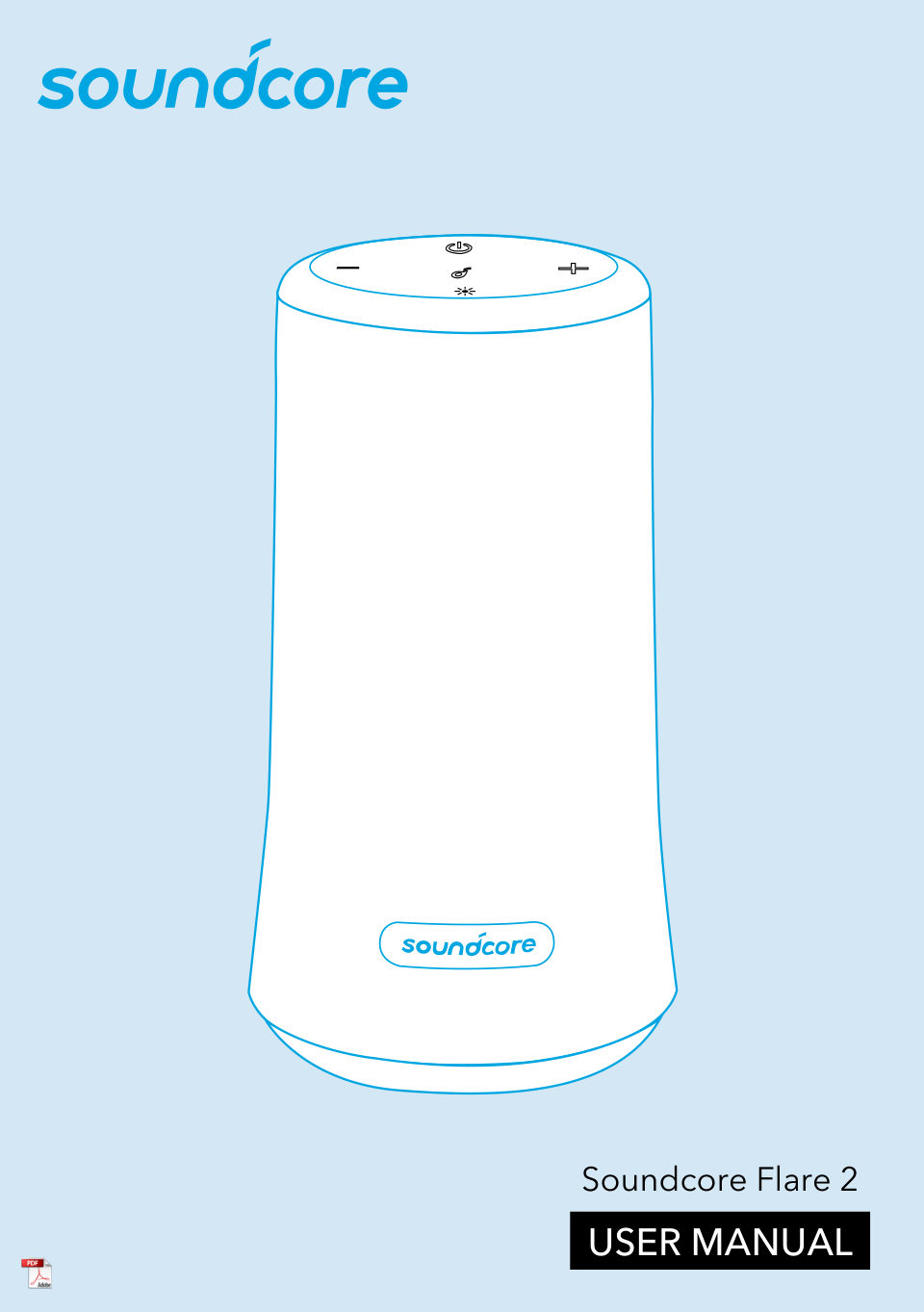 Портативная колонка Anker Soundcore Flare 2,