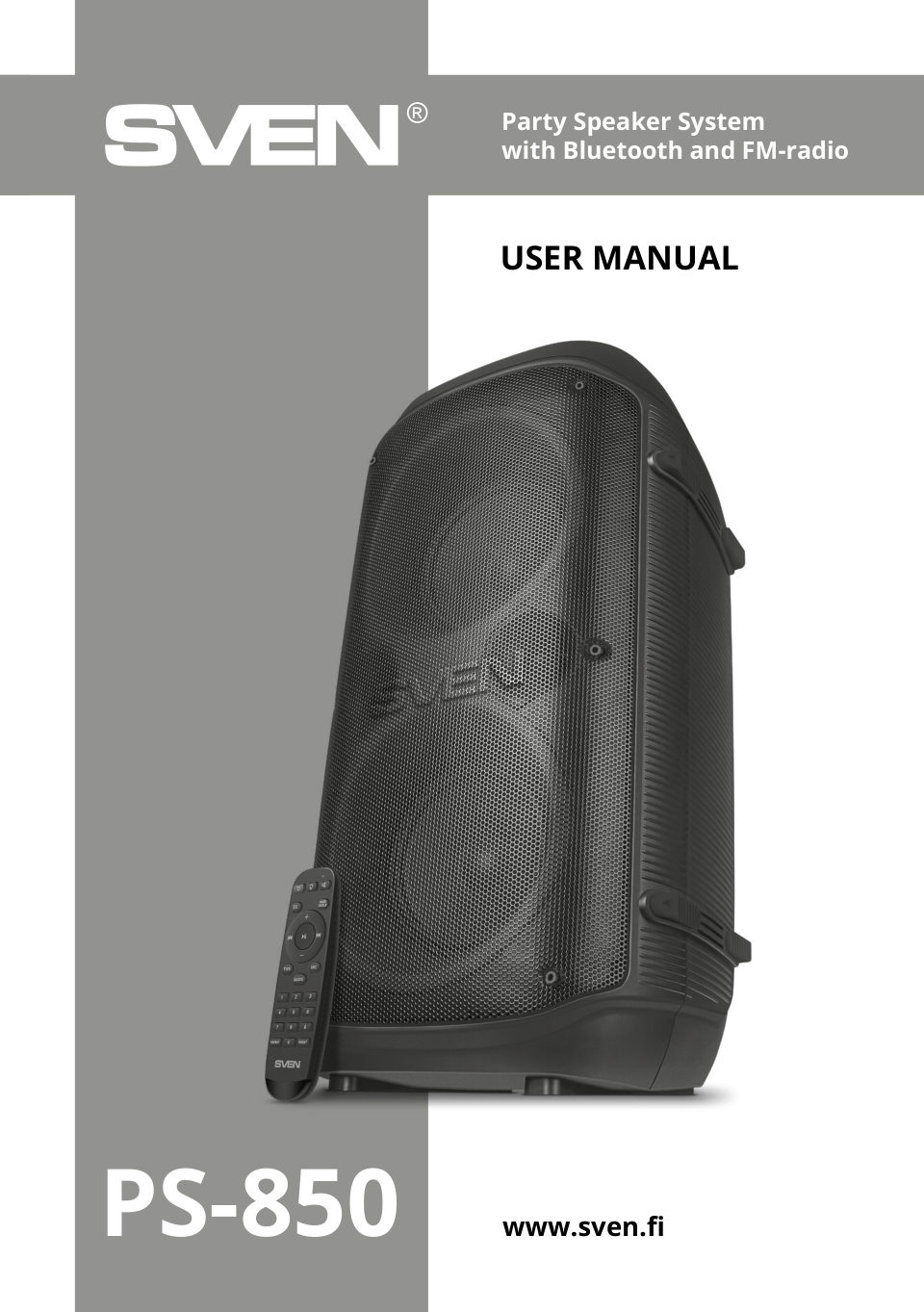Портативная колонка SVEN АС PS-850,