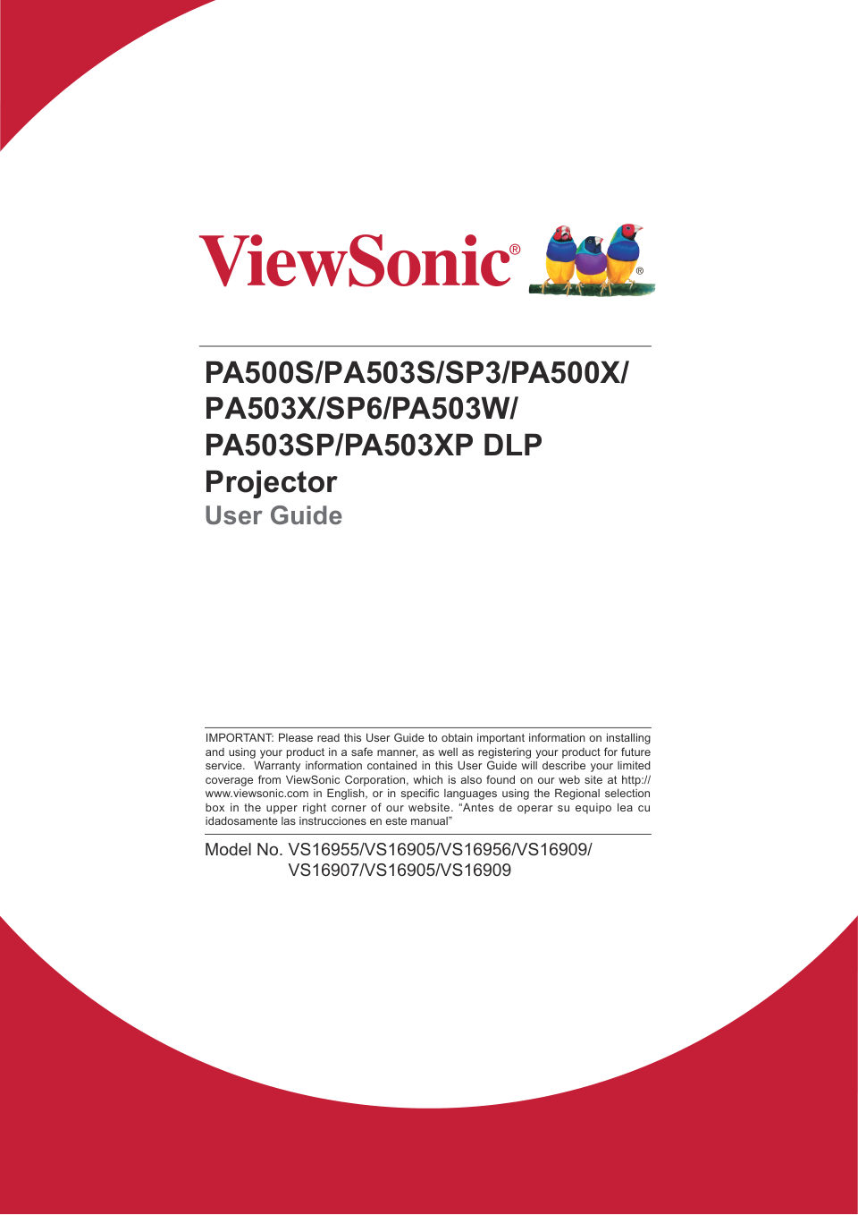 Проектор ViewSonic SP6