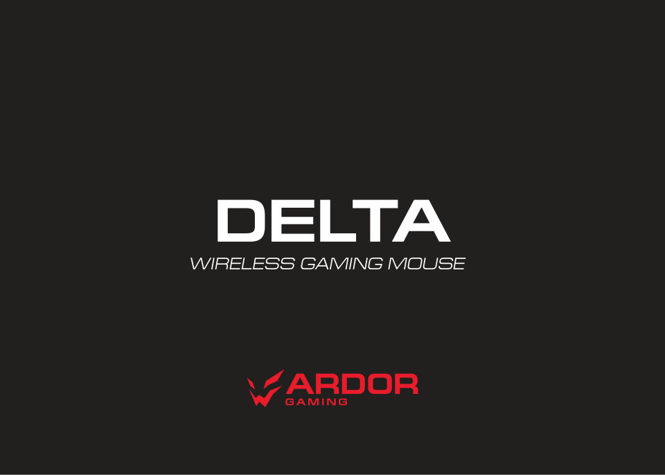 Мышь беспроводная/проводная ARDOR GAMING Delta [ARDW-DT3950-BK]