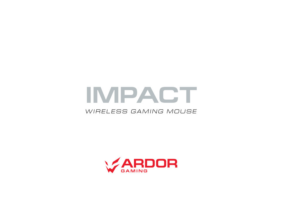 Мышь беспроводная/проводная ARDOR GAMING Impact [ARDW-IMT3325-WT]