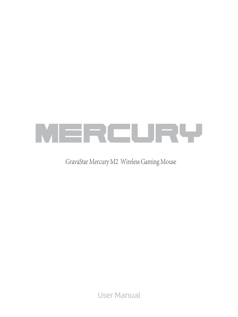 Мышь беспроводная/проводная GravaStar Mercury M2 [80003747]