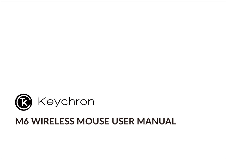 Мышь беспроводная/проводная Keychron M6