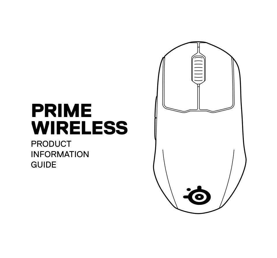 Мышь беспроводная/проводная SteelSeries Prime [62593]