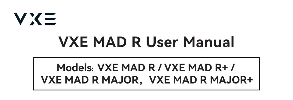 Мышь беспроводная/проводная VXE MAD R +