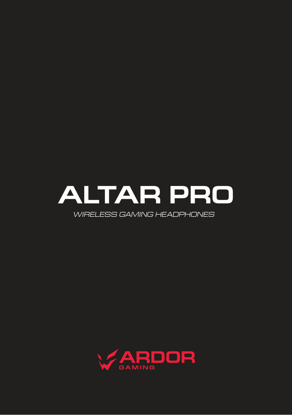 Беспроводные/проводные наушники ARDOR GAMING Altar Pro черный 2025