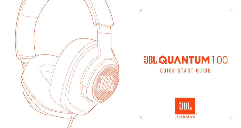 Проводные наушники JBL QUANTUM 100X черный 2023
