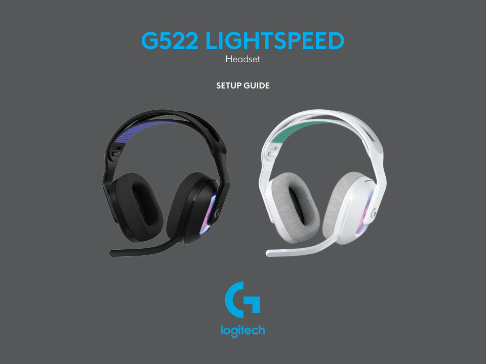 Беспроводные/проводные наушники Logitech G522 LIGHTSPEED черный 2025