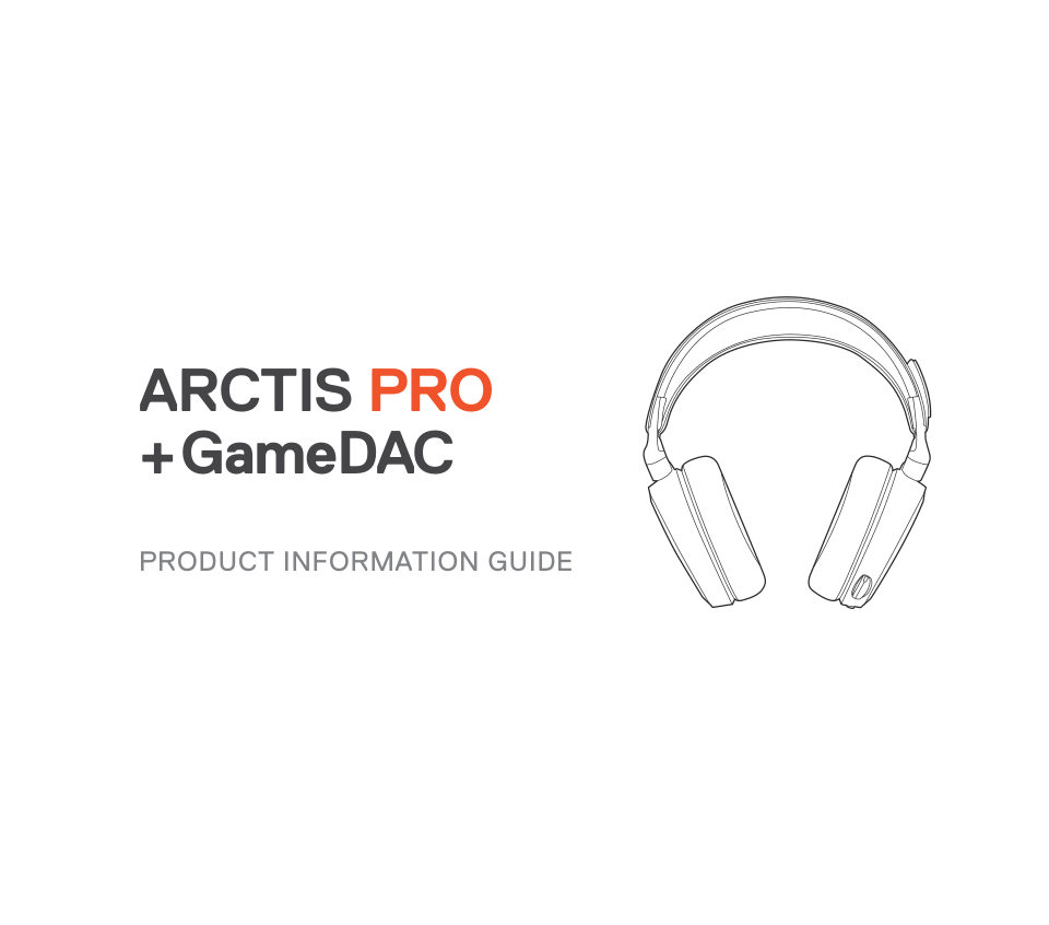 Проводные наушники SteelSeries Arctis Pro + GameDAC черный 2018