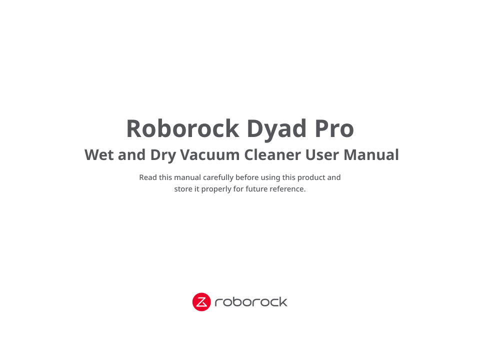Пылесос Roborock Dyad Pro
