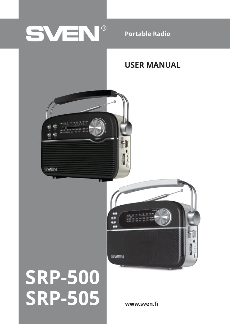 Радиоприемник SVEN SRP-500