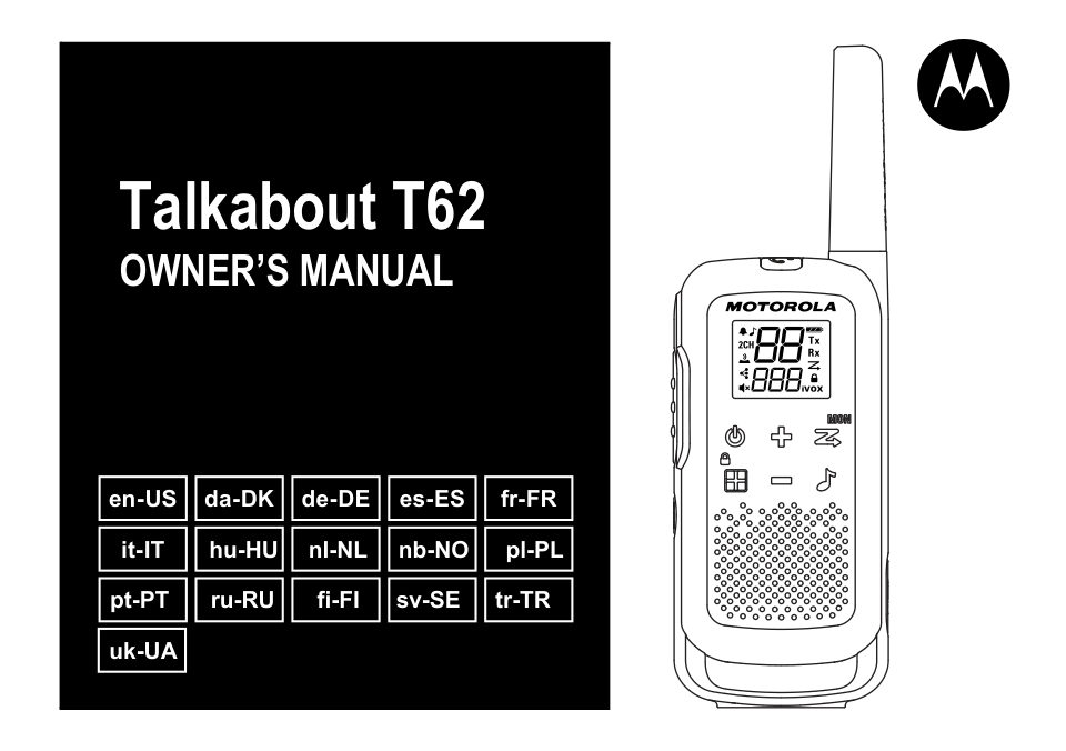 Радиостанция Motorola Talkabout T62