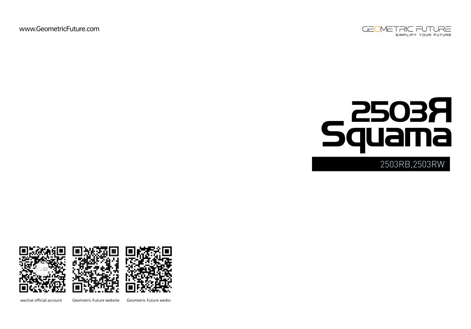 Реверсный вентилятор Geometric Future Squama 2503RB Single Pack [1F2503R112001]