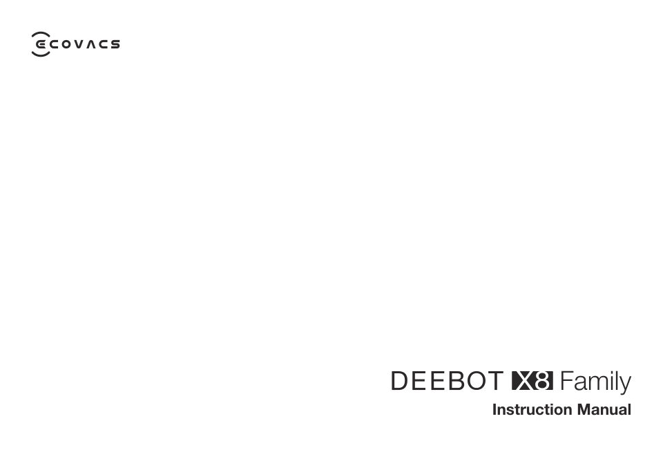 Робот-пылесос Ecovacs X8 Pro OMNI