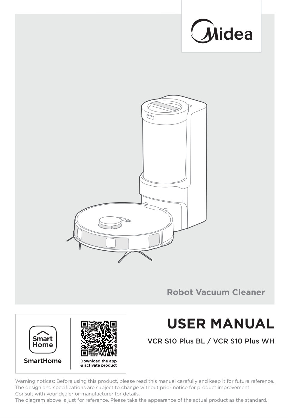 Робот-пылесос Midea VCR S10 Plus BL