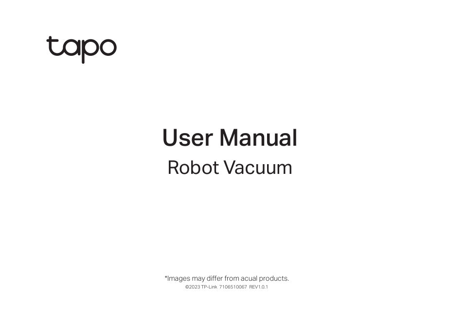 Робот-пылесос TP-Link Tapo RV10