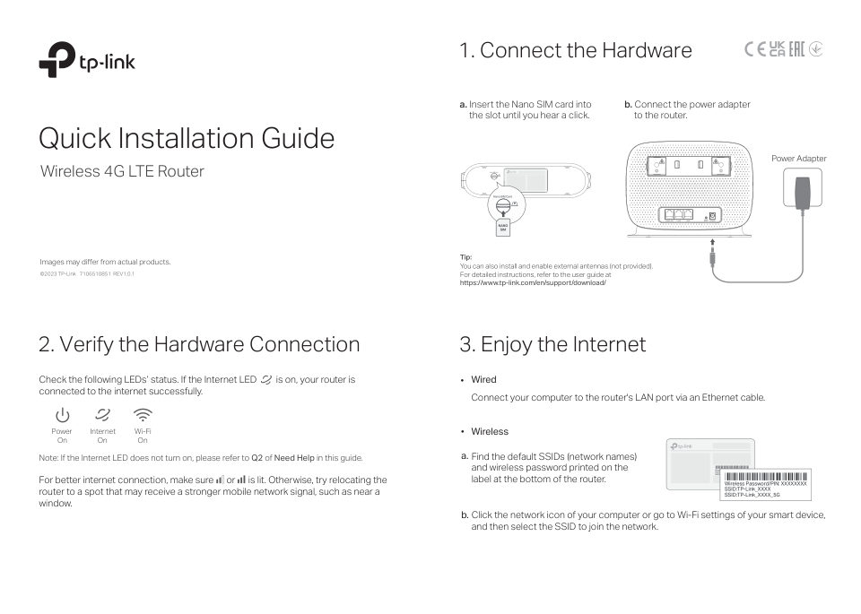 Роутер TP-Link Archer MR505
