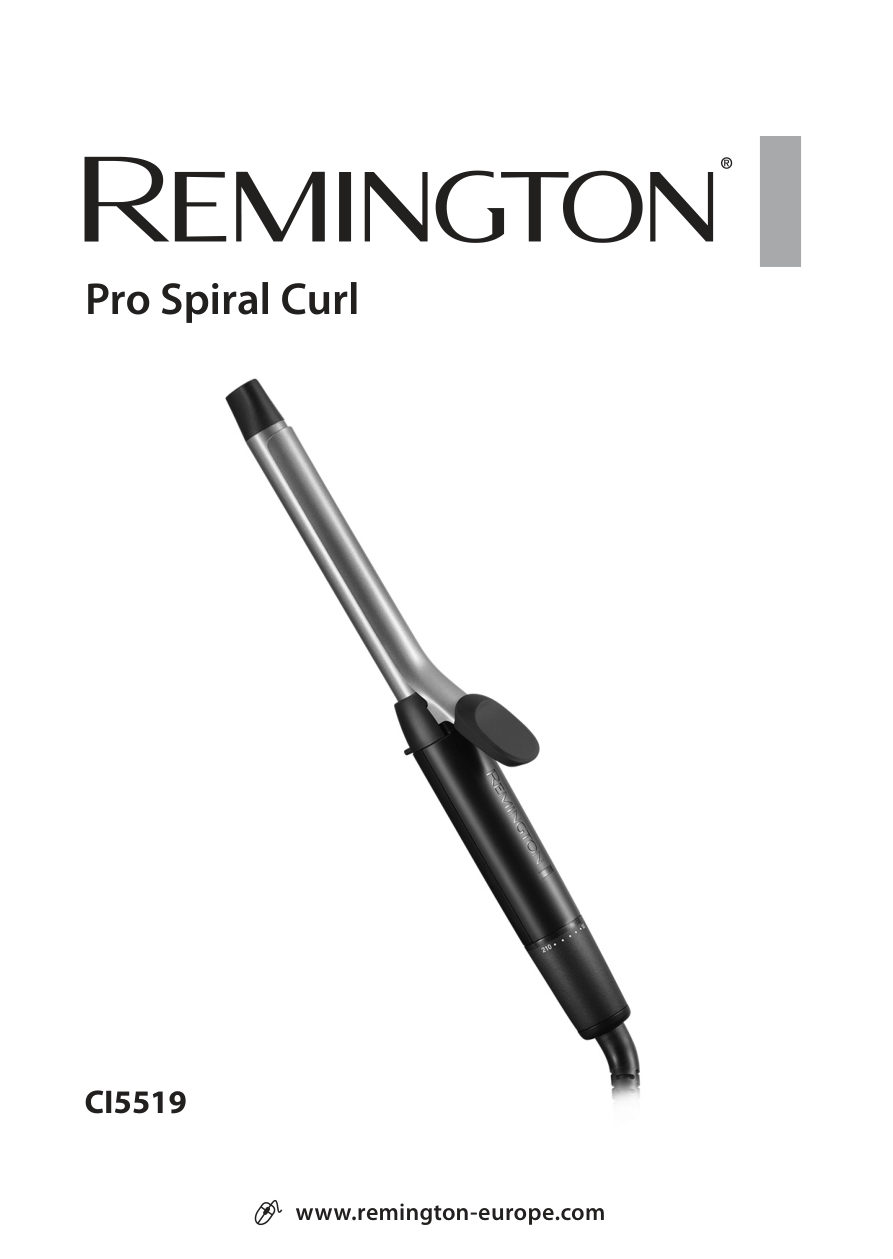 Щипцы для завивки волос Remington CI5519 Pro Spiral Curl
