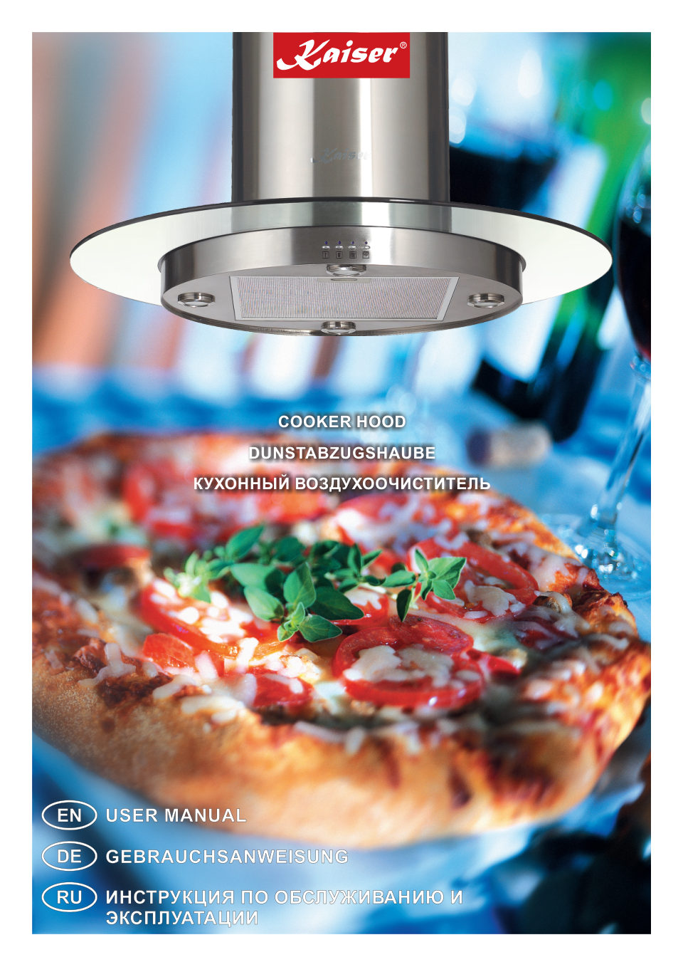 Вытяжка наклонная Kaiser AT 9445 AD Eco черный/серебристый