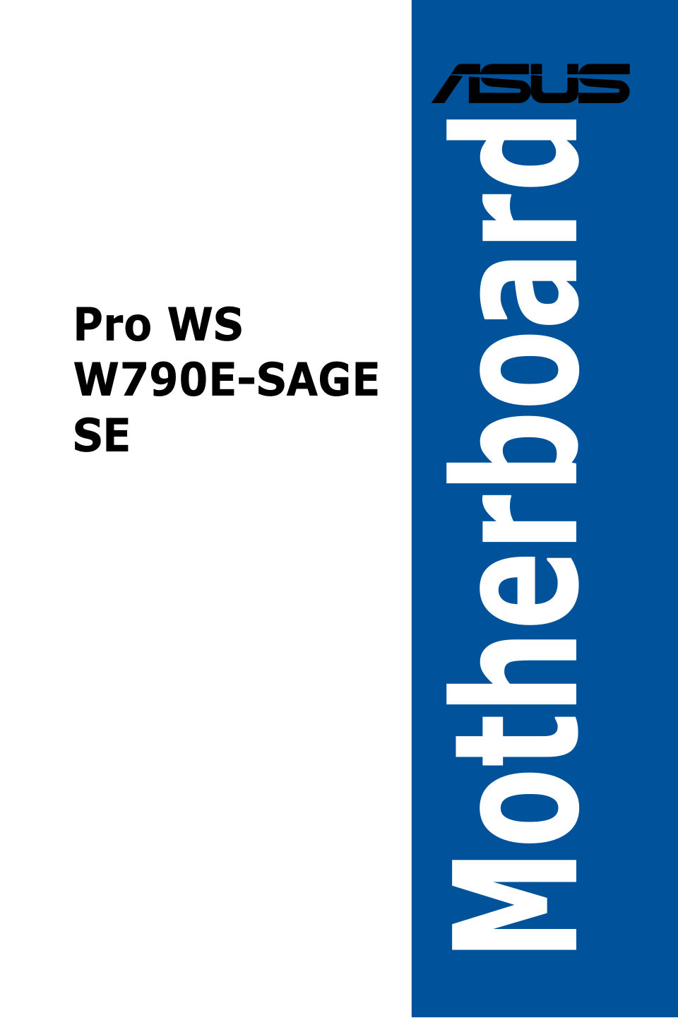 Серверная материнская плата ASUS Pro WS W790E-SAGE SE