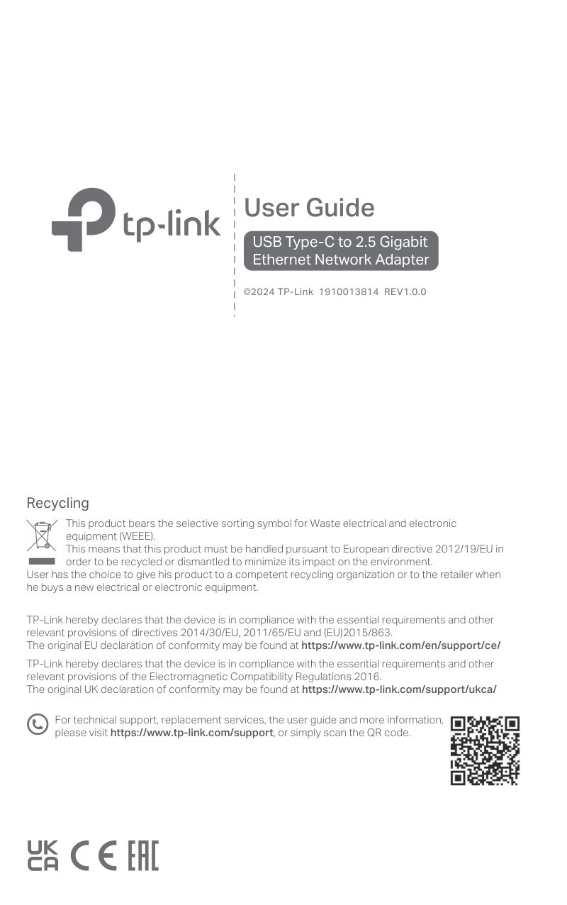 Сетевая карта TP-LINK UE302C