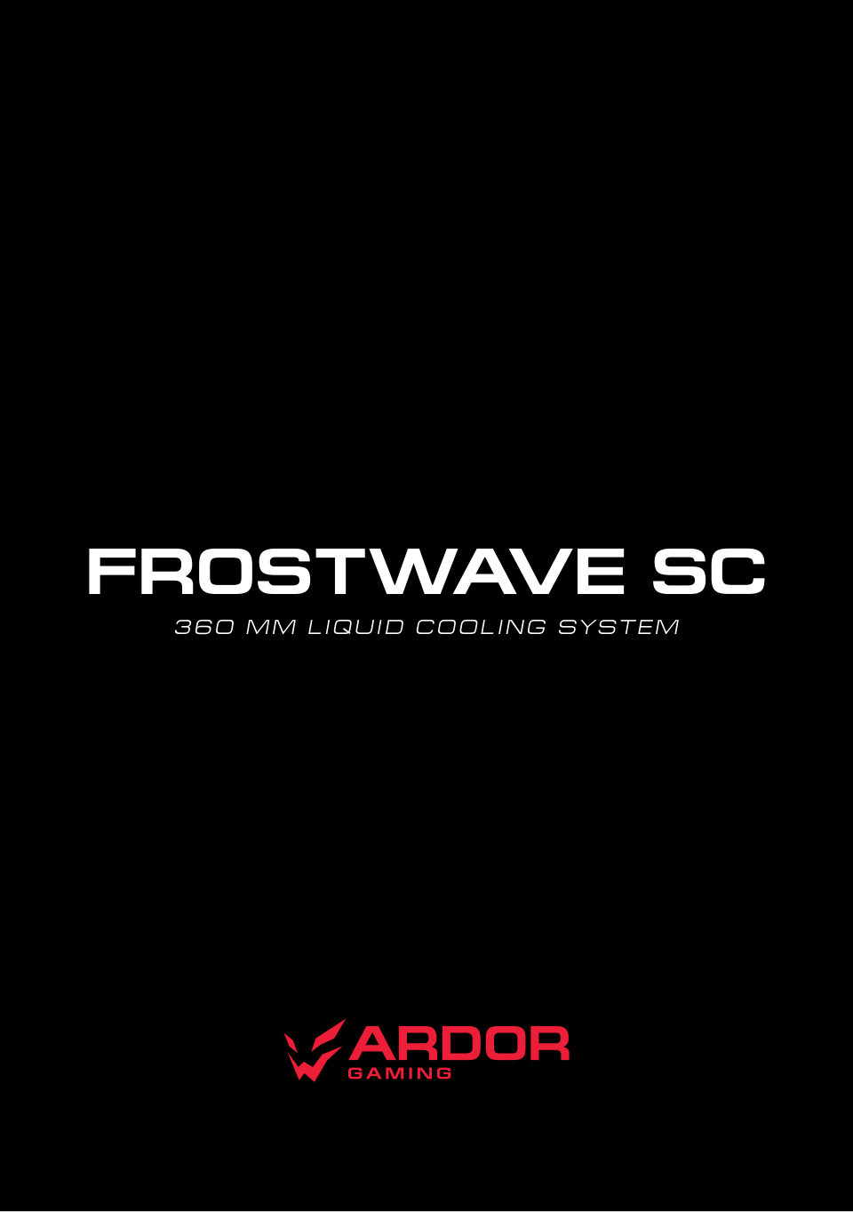 Система охлаждения ARDOR GAMING Frostwave 360 SC