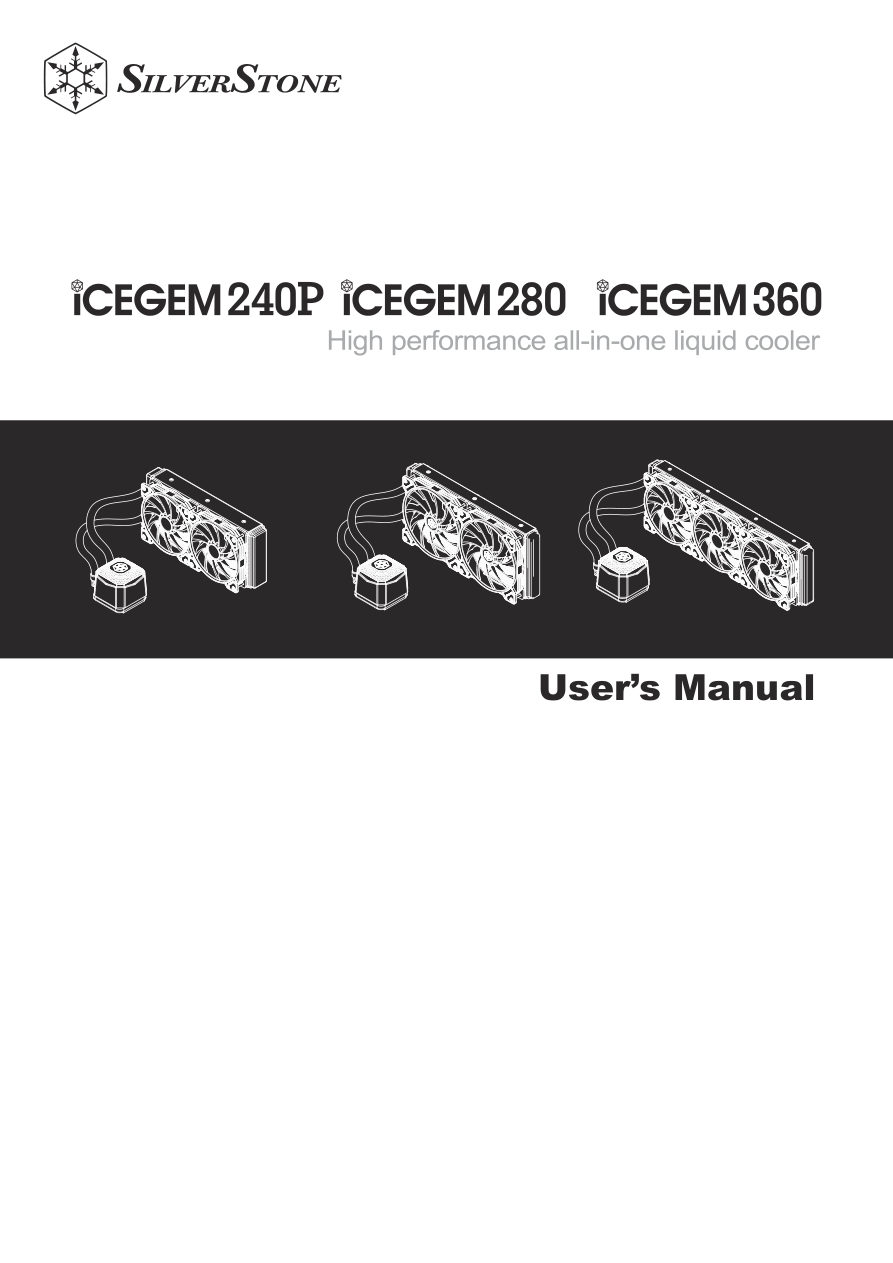 Система охлаждения SilverStone IceGem 240P