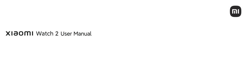 Смарт-часы Xiaomi Watch 2
