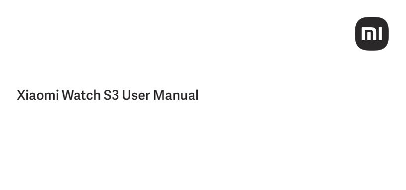 Смарт-часы Xiaomi Watch S3
