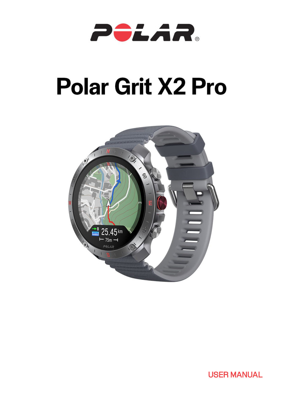 Спортивные часы Polar Grit X2 Pro