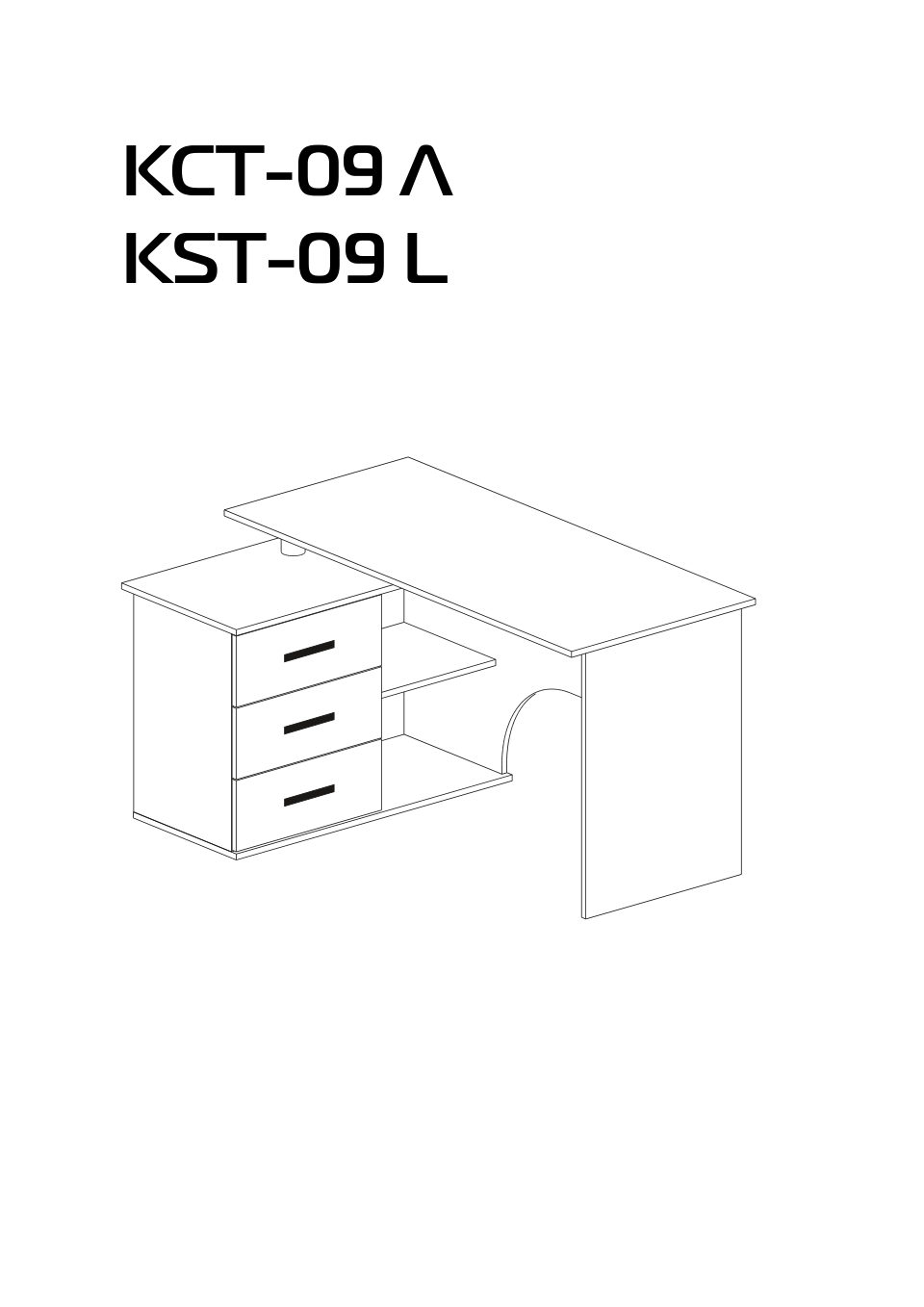 Стол компьютерный Сокол КСТ-09