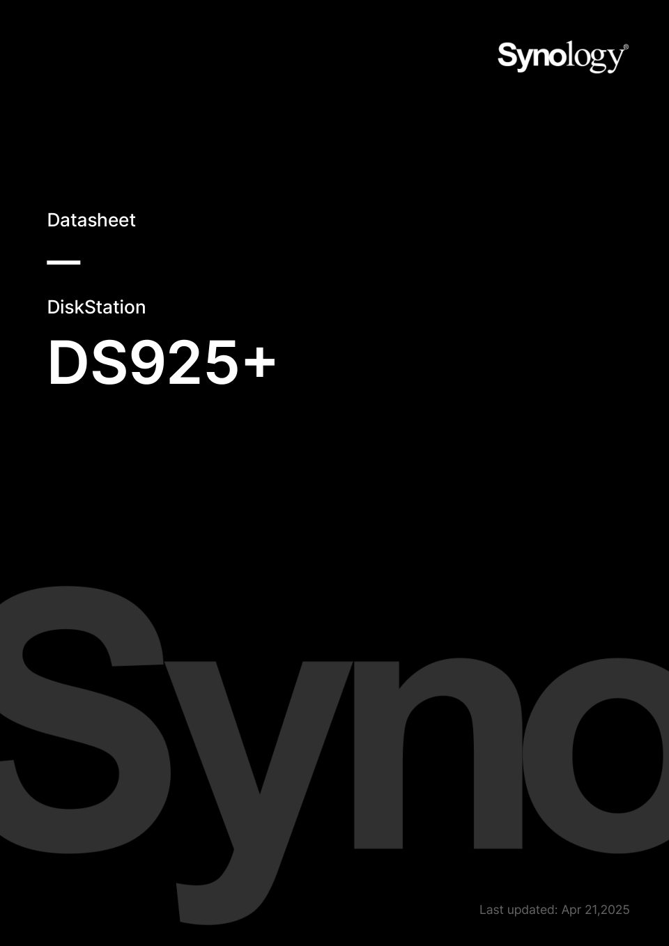 Synology DiskStation DS925+