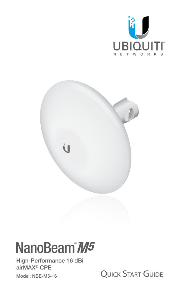 Точка доступа Ubiquiti NanoBeam M5-16