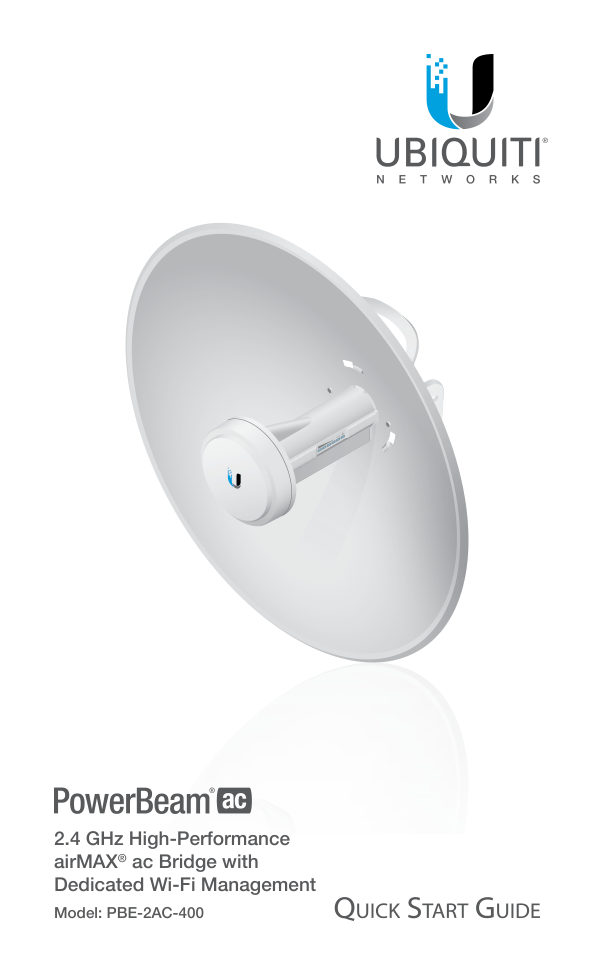 Точка доступа Ubiquiti PowerBeam 2AC-400