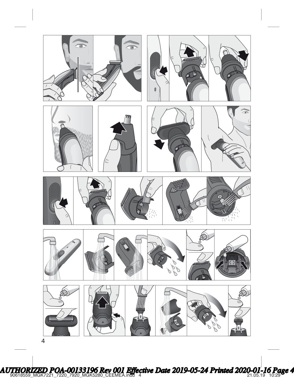 Триммер Braun MGK7920TS