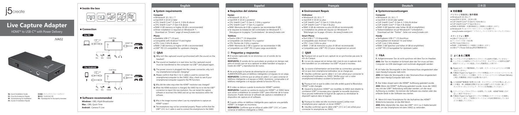 Устройство видеозахвата J5create [JVA02]