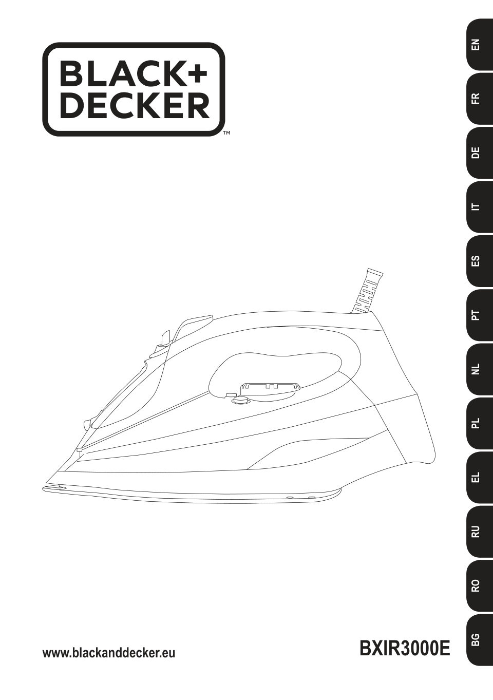 Утюг Black+Decker BXIR3000E