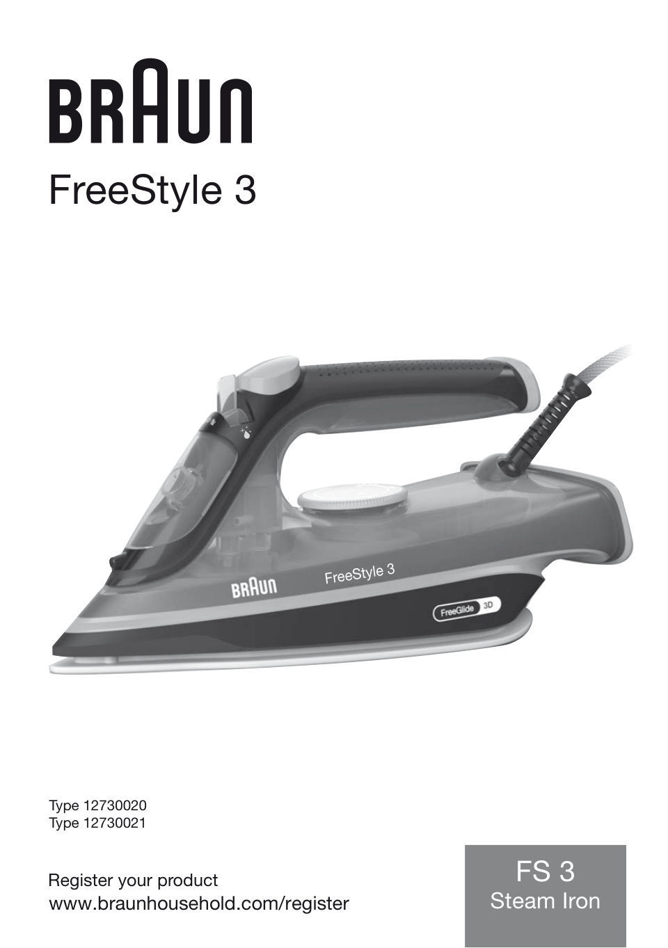Утюг Braun FreeStyle 3 FI3194BK