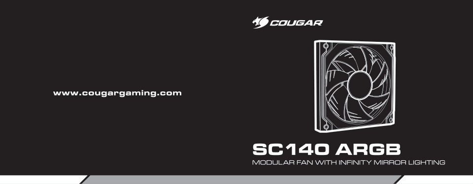 Вентилятор Cougar SC140 ARGB [SC140-FB ARGB]