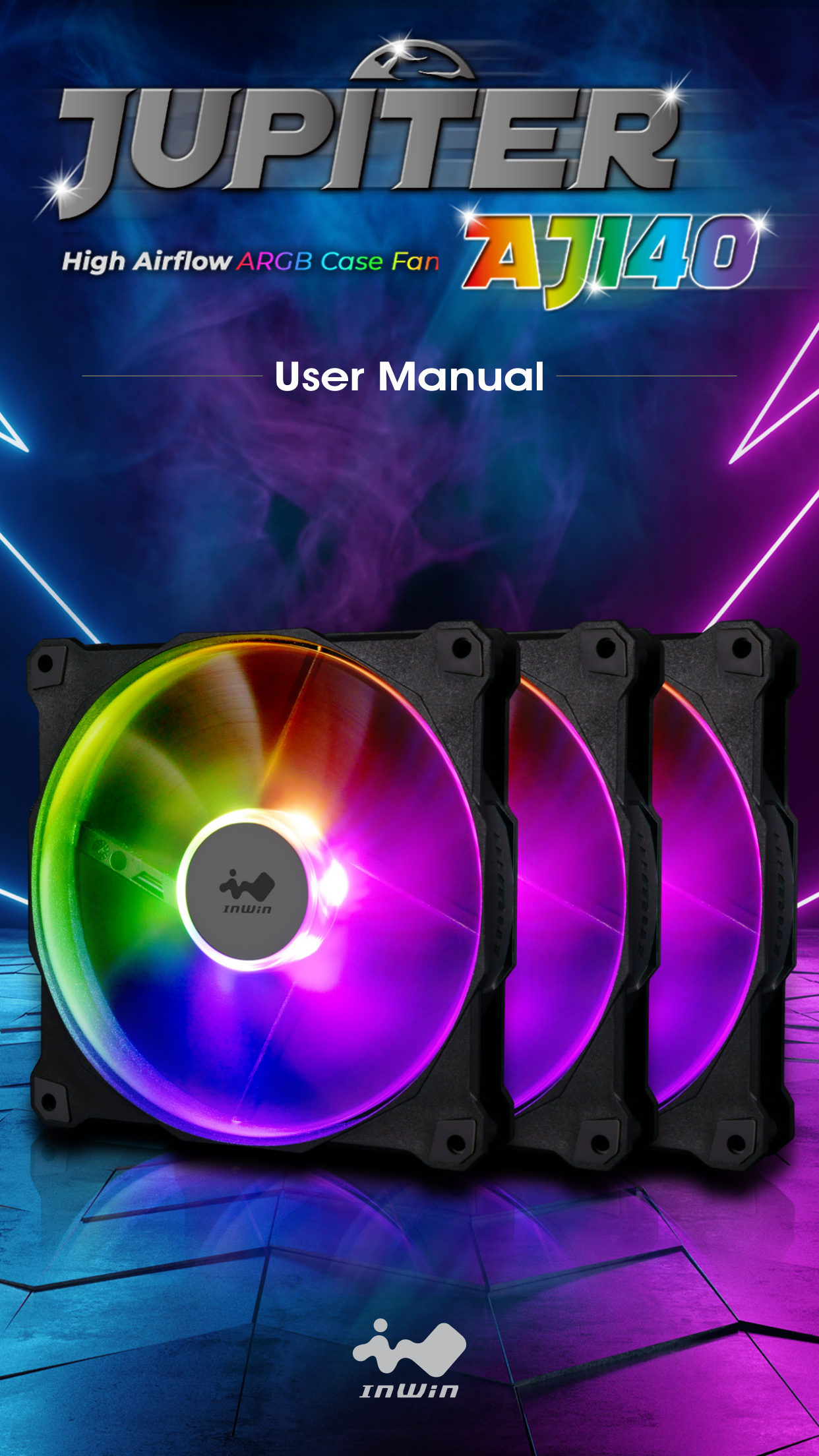Вентилятор InWin Jupiter AJ140 [IW-FN-AJ140-1PK]