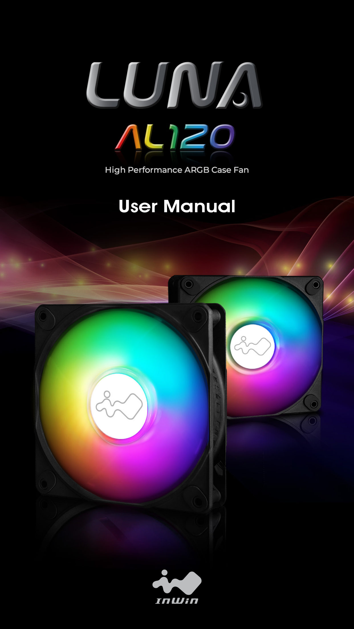 Вентилятор InWin LUNA AL120 [IW-FN-AL120-1PK]