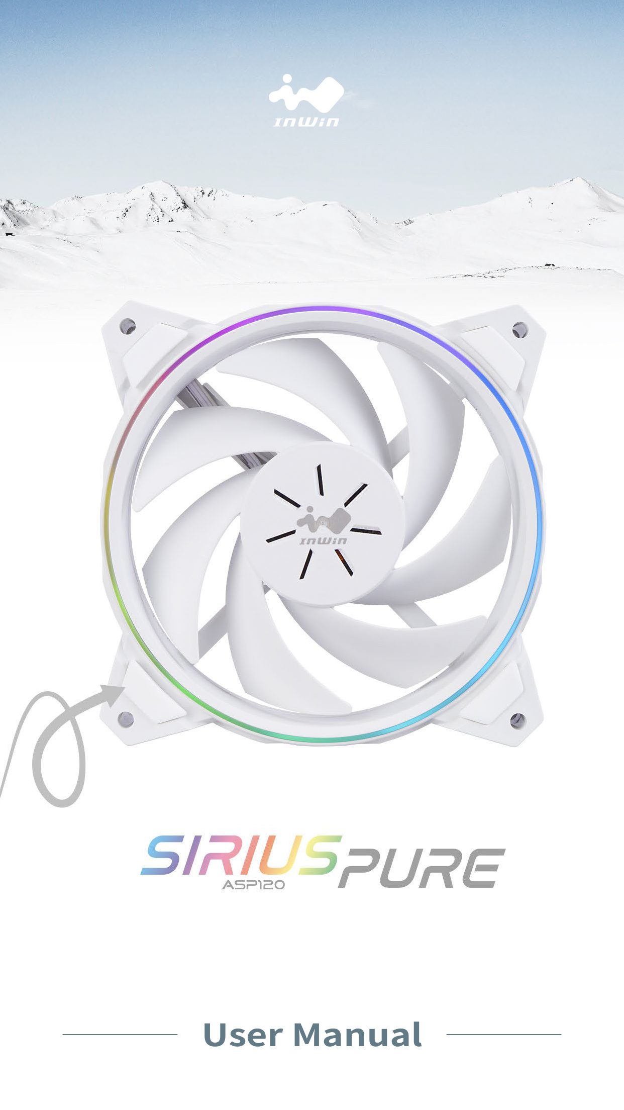 Вентилятор InWin Sirius Pure ASP120 [ASP120FAN-1PK]