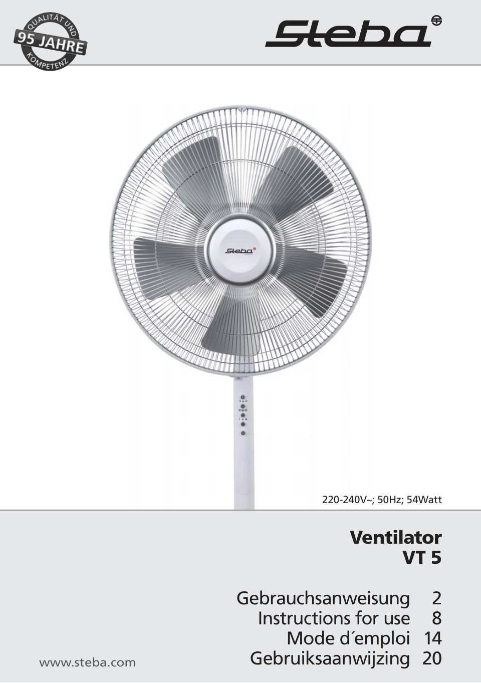 Вентилятор Steba VT 5