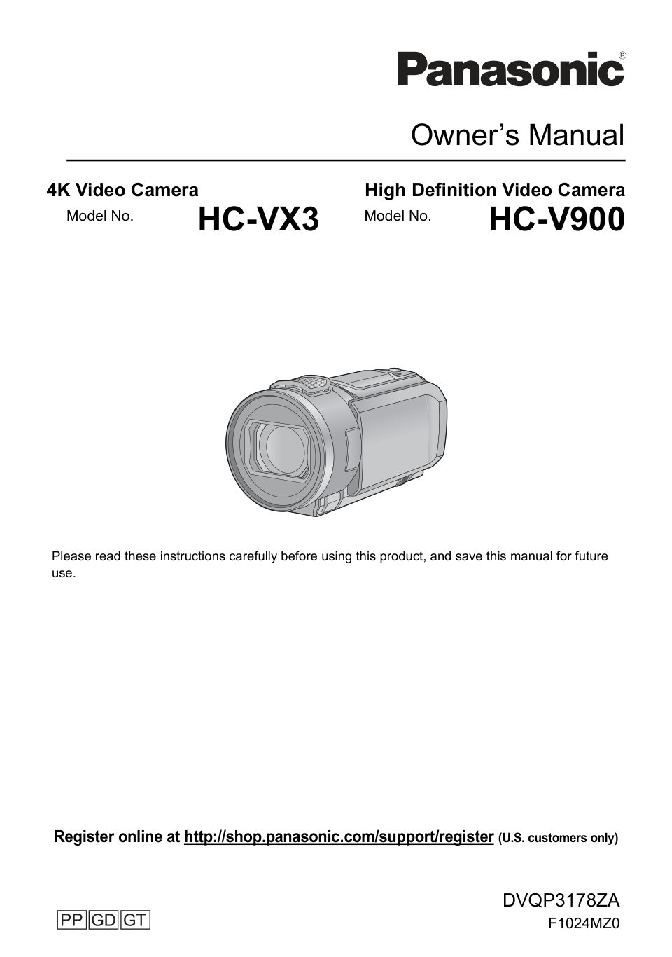 Видеокамера Panasonic HC-VX3E-K