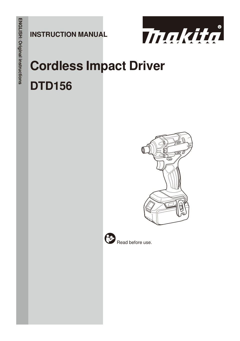 Винтоверт Makita DTD156RFE LXT 18V