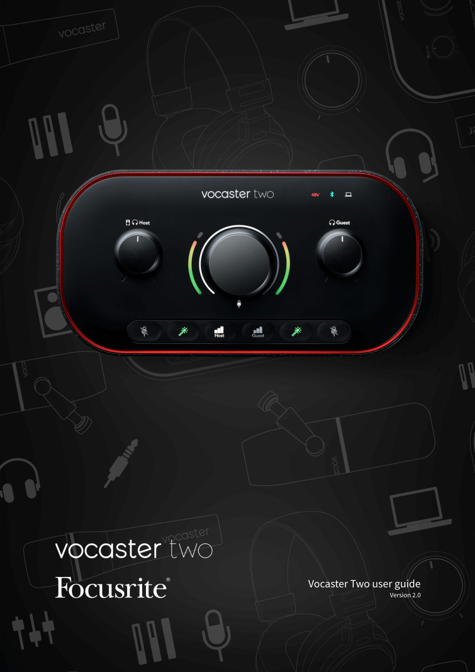 Внешняя звуковая карта FOCUSRITE Vocaster Two
