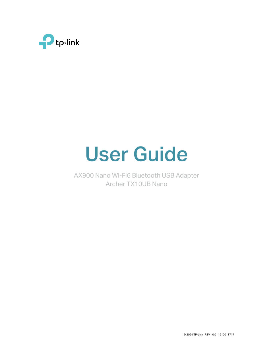 Wi-Fi адаптер + Bluetooth TP-Link Archer TX10UB Nano