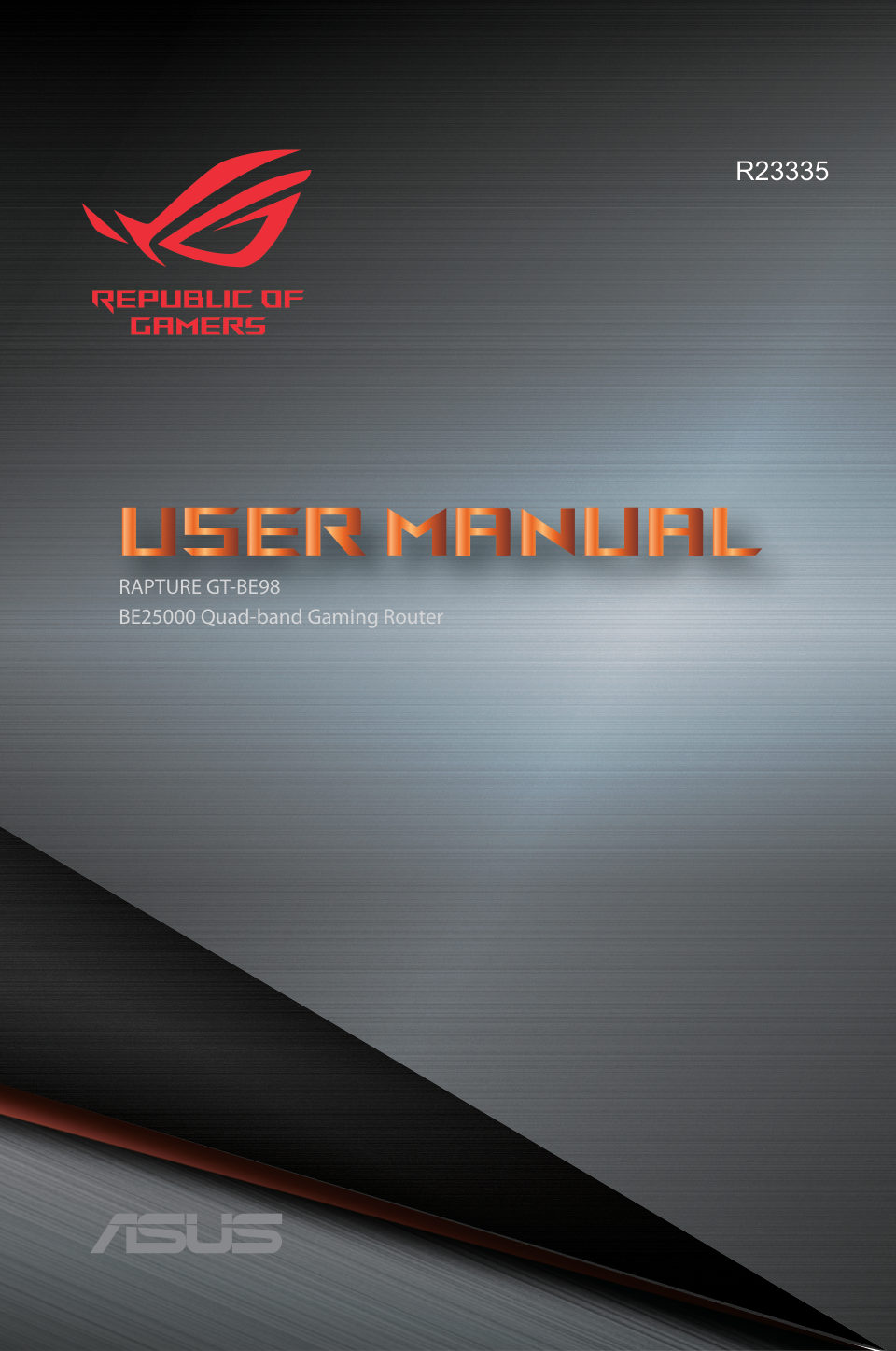 Wi-Fi роутер ASUS ROG Rapture GT-BE98